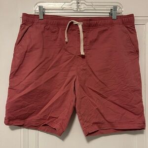 Goodfellow & Co Men's Cotton Shorts in Brick Red